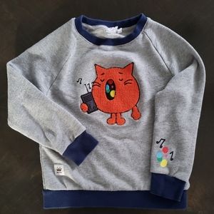 Boys Toca Boca sweatshirt, size XS 4/5